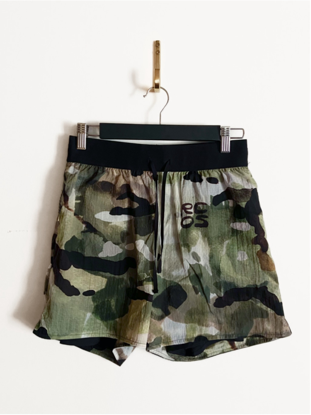 RC Outdoor Supply NWT Mens Athletic Shorts XS Green Camo New With Tags
